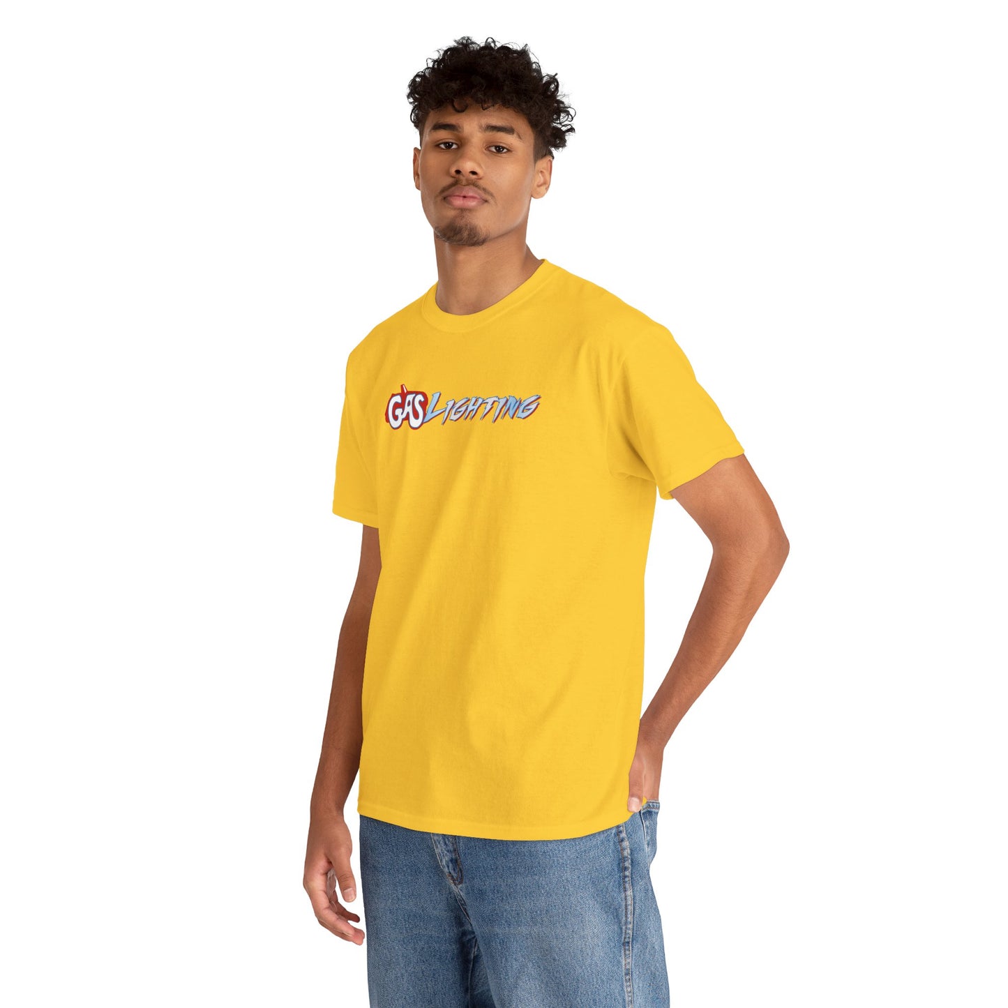 GAS LIGHTING Unisex Heavy Cotton Tee