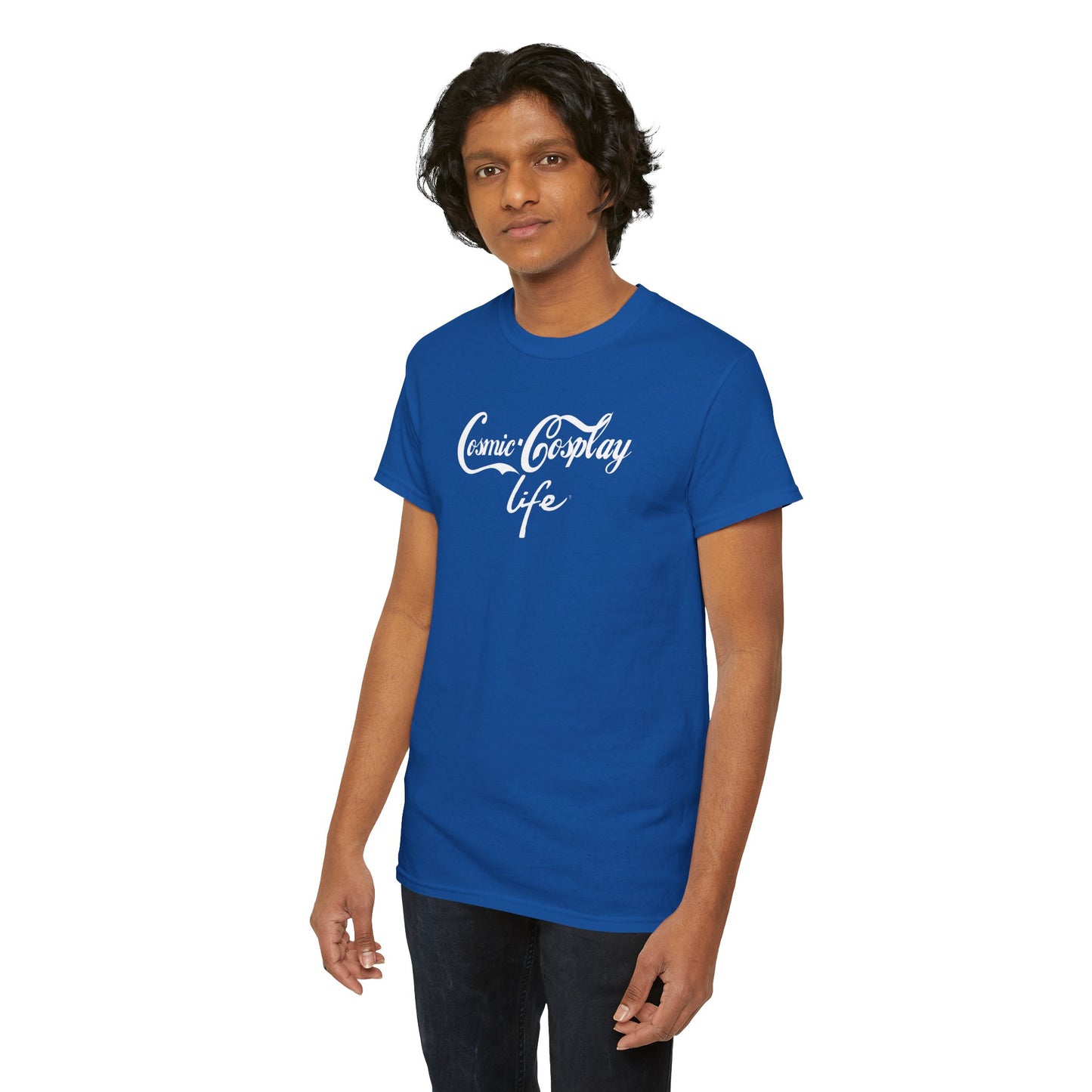 Cosmic Cosplay Life Unisex Heavy Cotton Tee