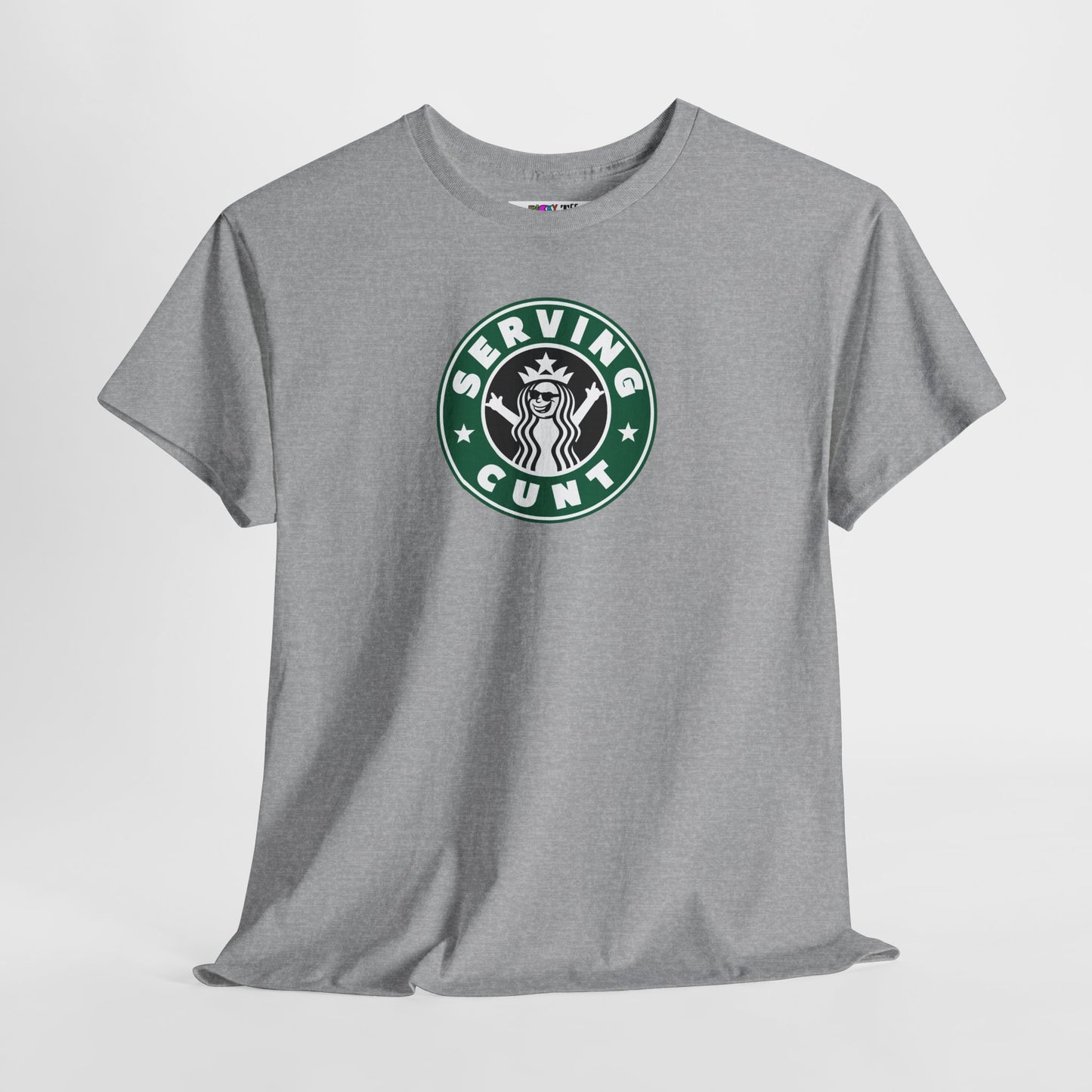 SERVINGCUNT Unisex Heavy Cotton Tee