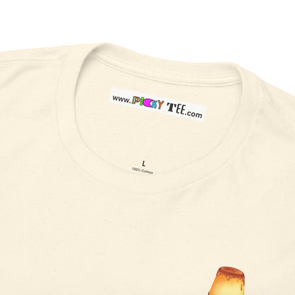 I LOVE IT WHEN A - FLAN COMES TOGETHER Unisex Heavy Cotton Tee