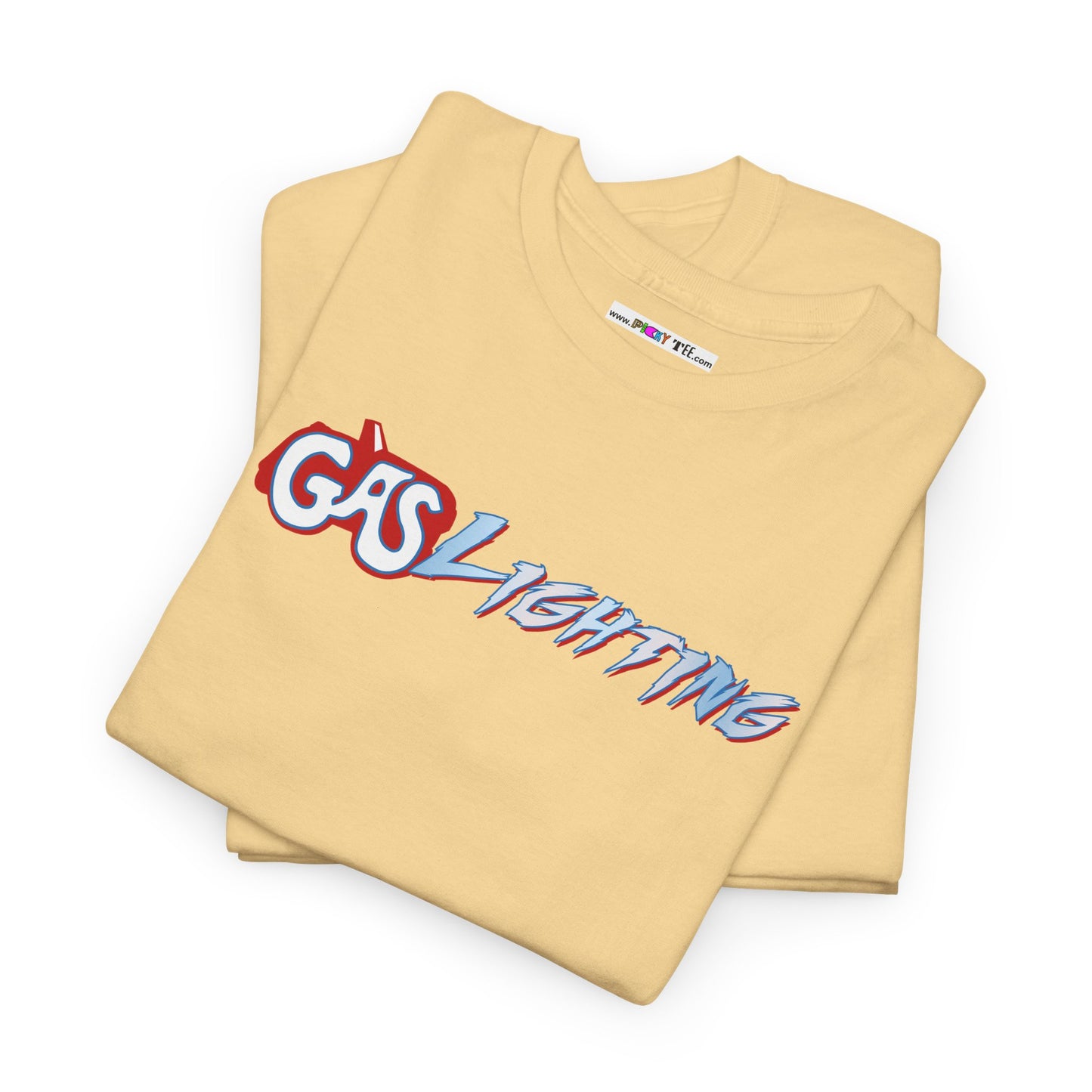 GAS LIGHTING Unisex Heavy Cotton Tee