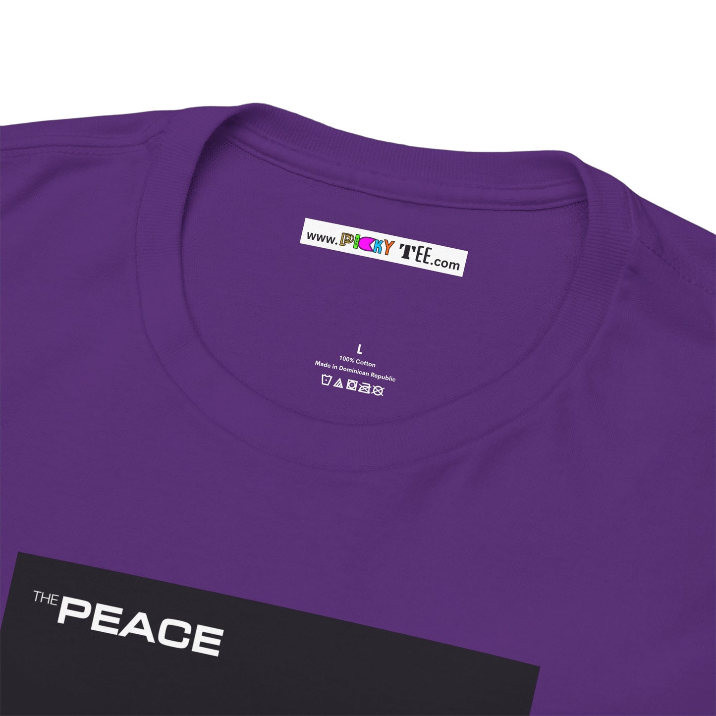 the PEACE ghost in the war-machine Unisex Heavy Cotton Tee