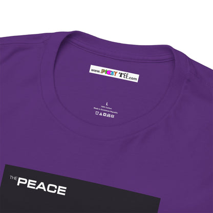 the PEACE ghost in the war-machine Unisex Heavy Cotton Tee