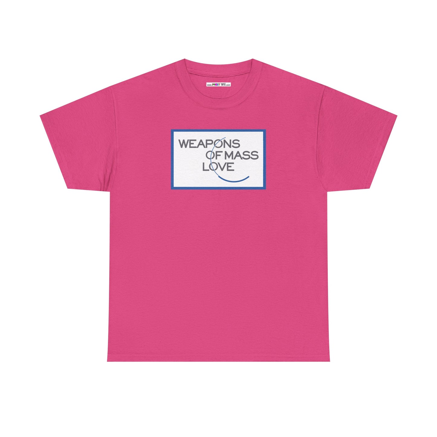 WEAPONS OF MASS LOVE Unisex Heavy Cotton Tee