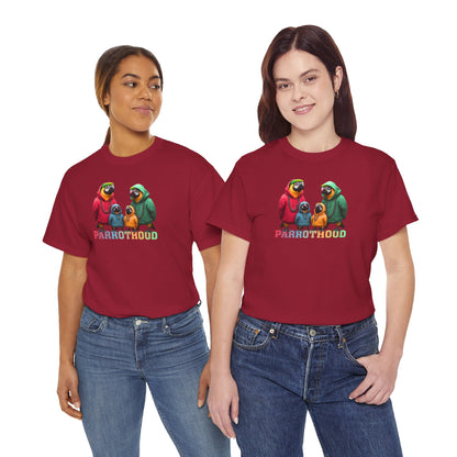 PARROTHOOD Unisex Heavy Cotton Tee