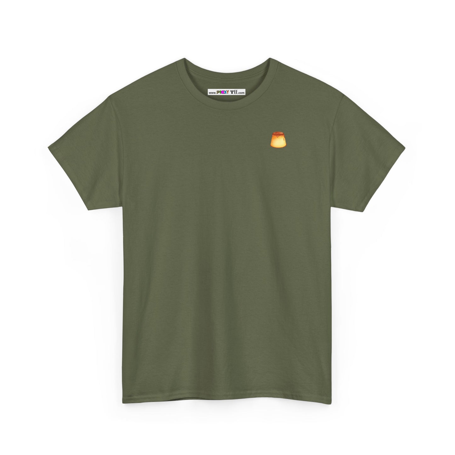 I LOVE IT WHEN A - FLAN COMES TOGETHER Unisex Heavy Cotton Tee