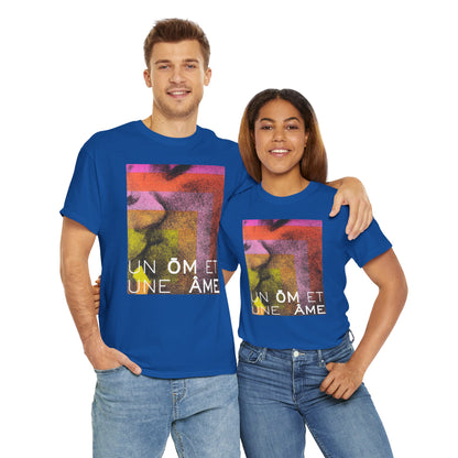 UN ŌM ET UNE ÂME Unisex Heavy Cotton Tee