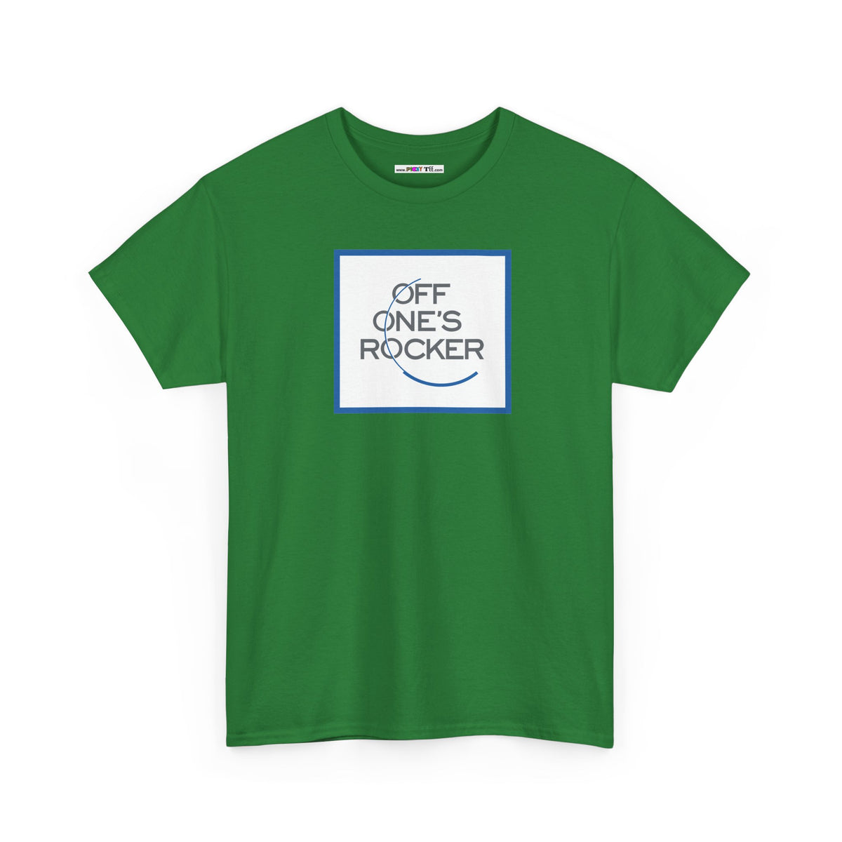 OFF ONE'S ROCKER Unisex Heavy Cotton Tee