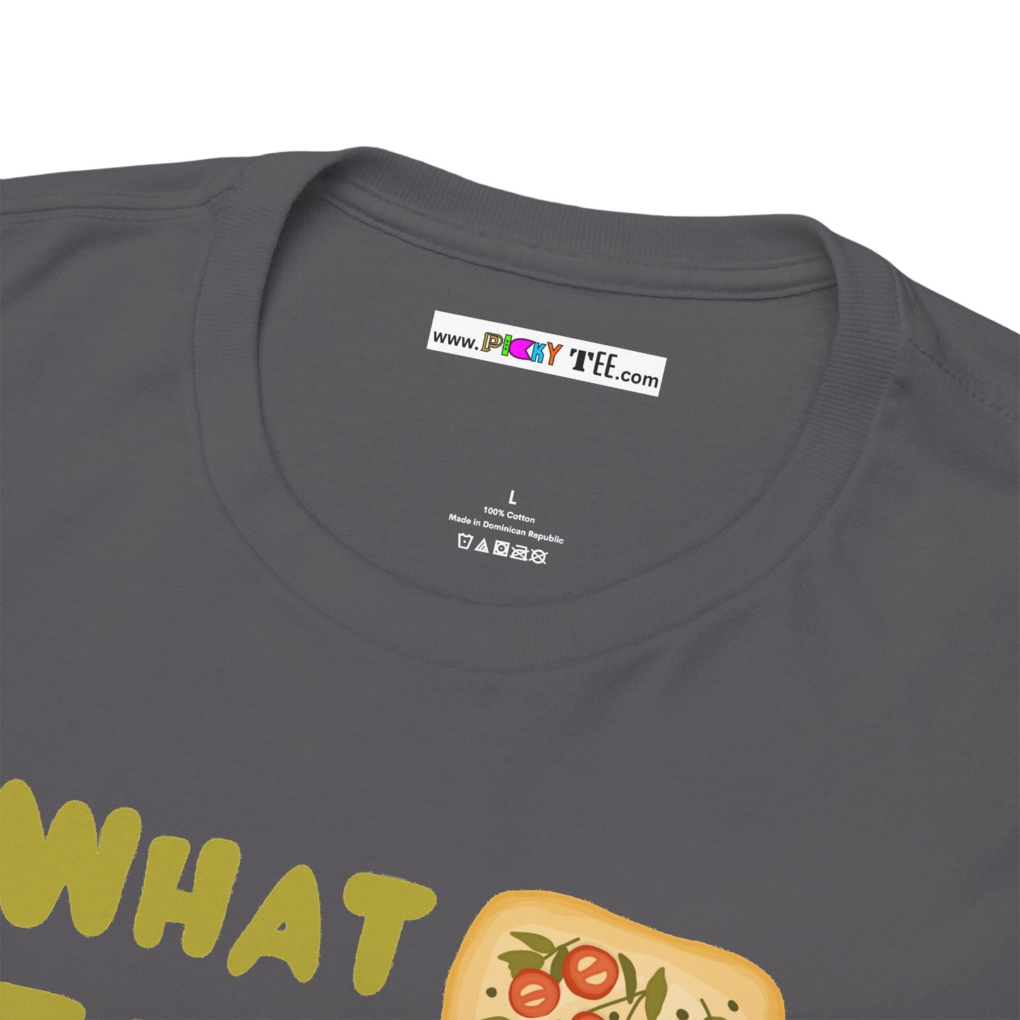 WHAT THE FOCACCIA Unisex Heavy Cotton Tee