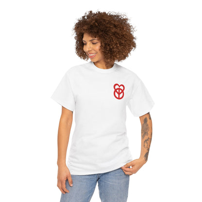 KEEP PEACE AND LOVE ON Unisex Heavy Cotton Tee