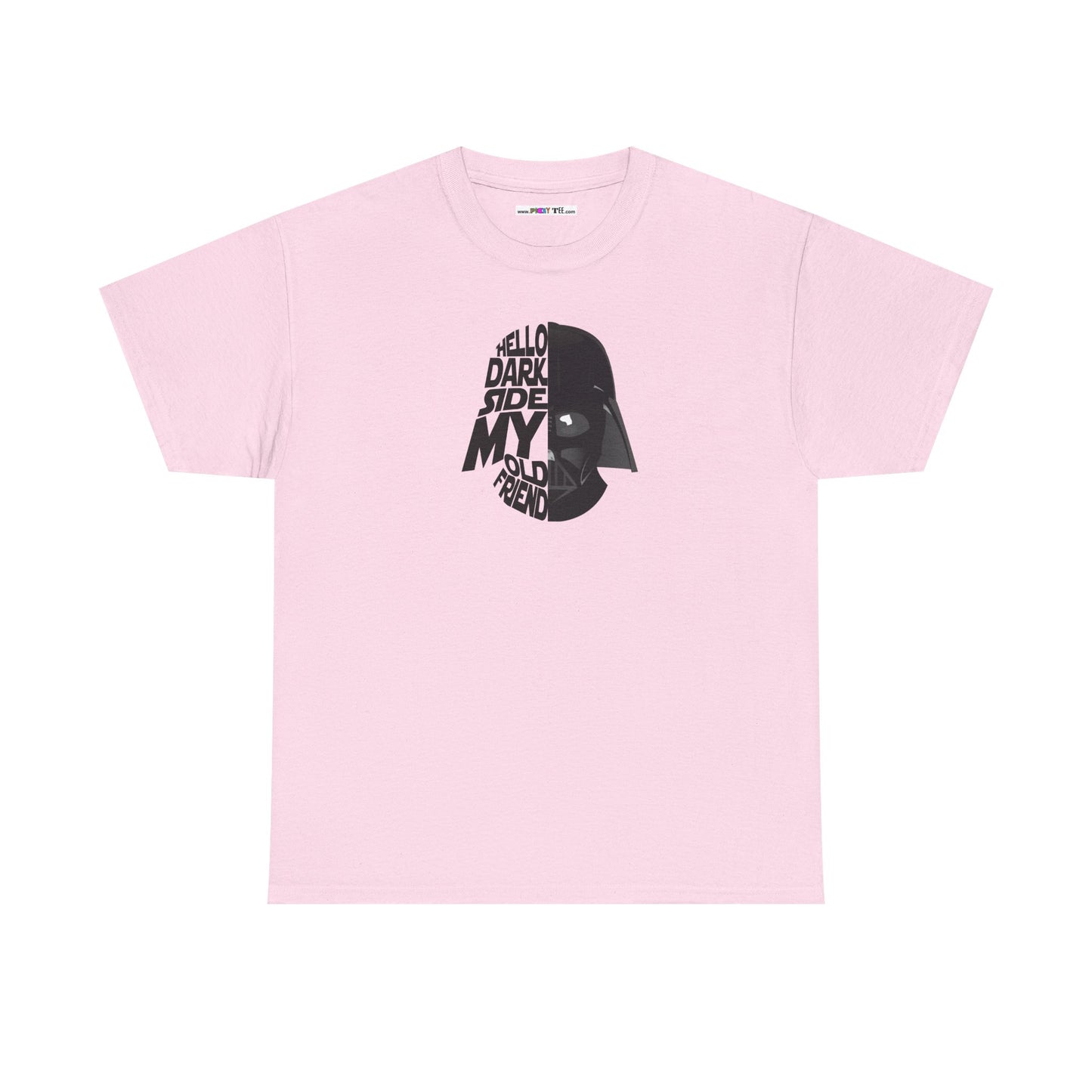 HELLO DARKSIDE MY OLD FRIEND Unisex Heavy Cotton Tee