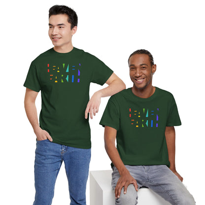 HEAVEN ON EARTH Unisex Heavy Cotton Tee — here now.