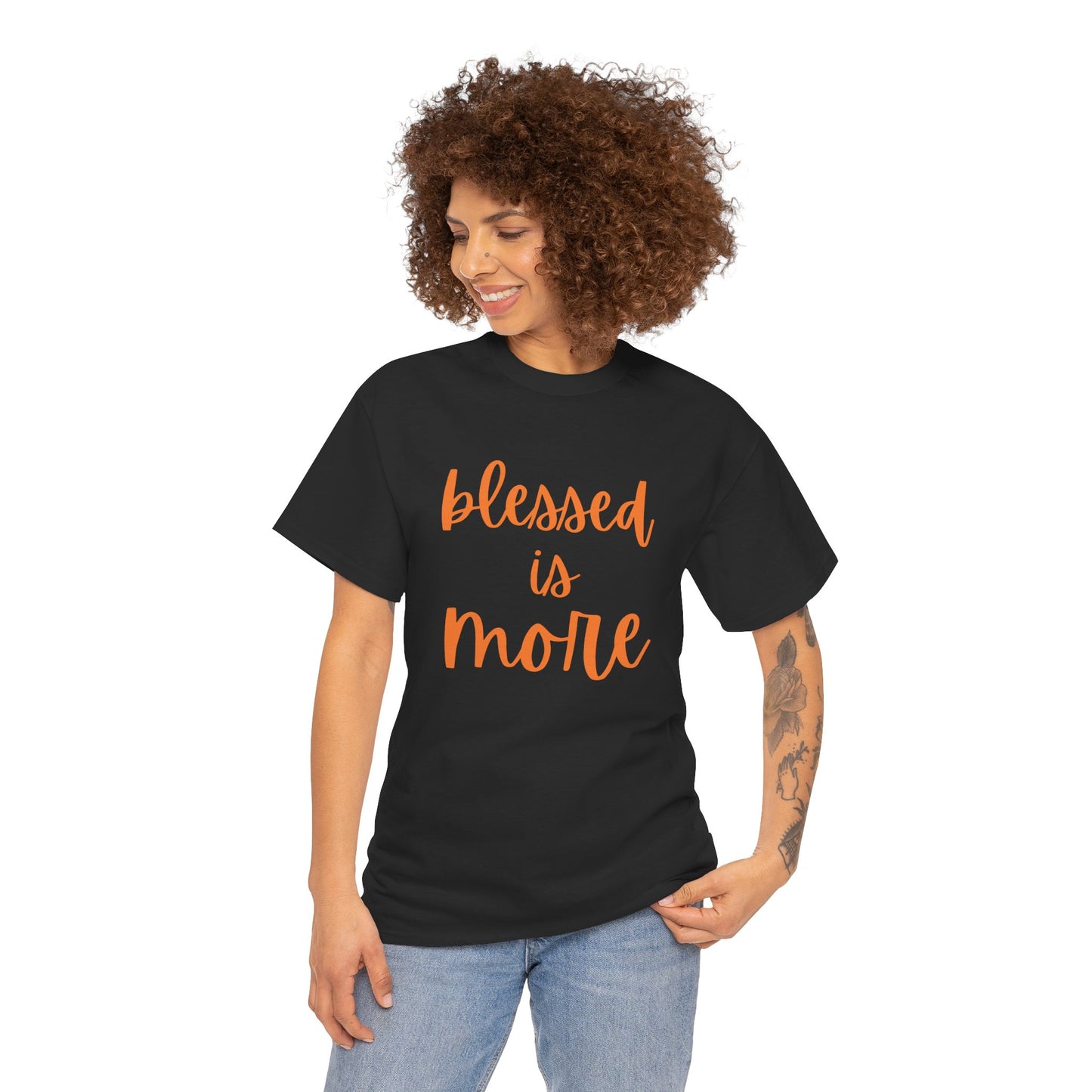 blessed is MORE Unisex Heavy Cotton Tee