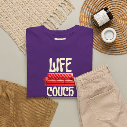 LIFE COUCH Unisex Heavy Cotton Tee