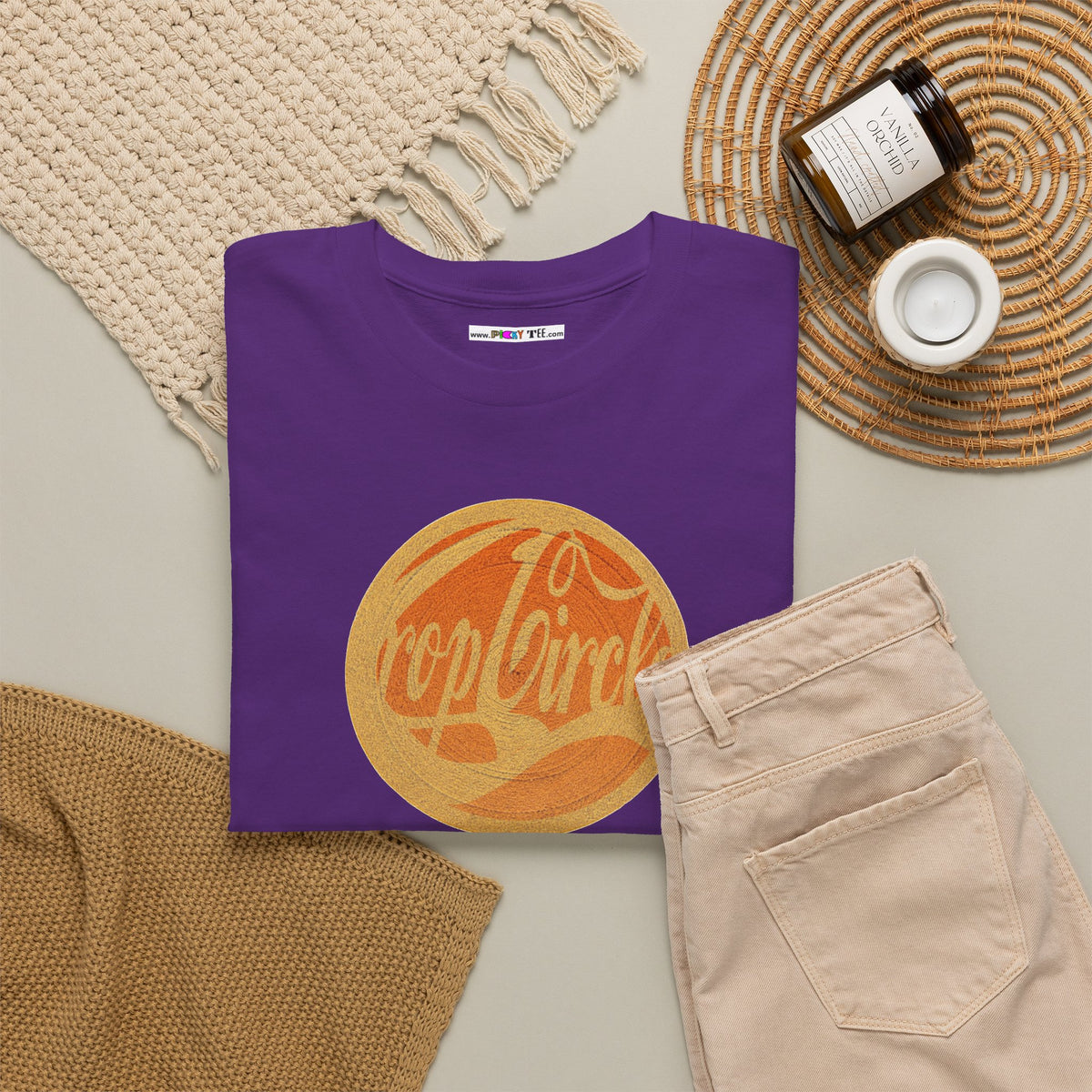 CropCircle Unisex Heavy Cotton Tee
