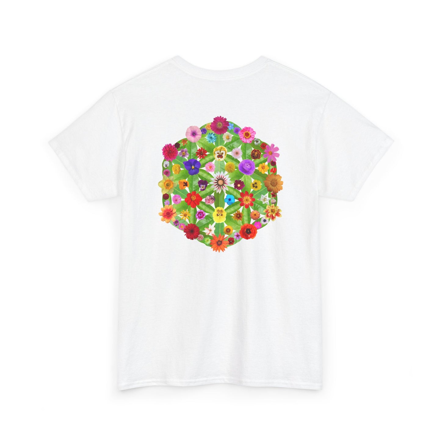 Flowers of Life Unisex Heavy Cotton Tee