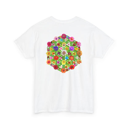 Flowers of Life Unisex Heavy Cotton Tee