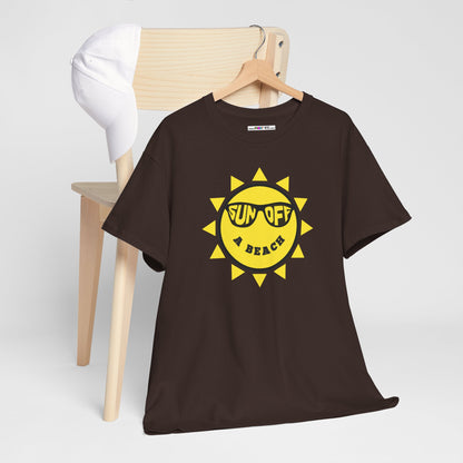SUN OFF A BEACH Unisex Heavy Cotton Tee