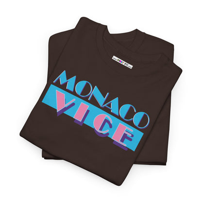 MONACO VICE Unisex Heavy Cotton Tee