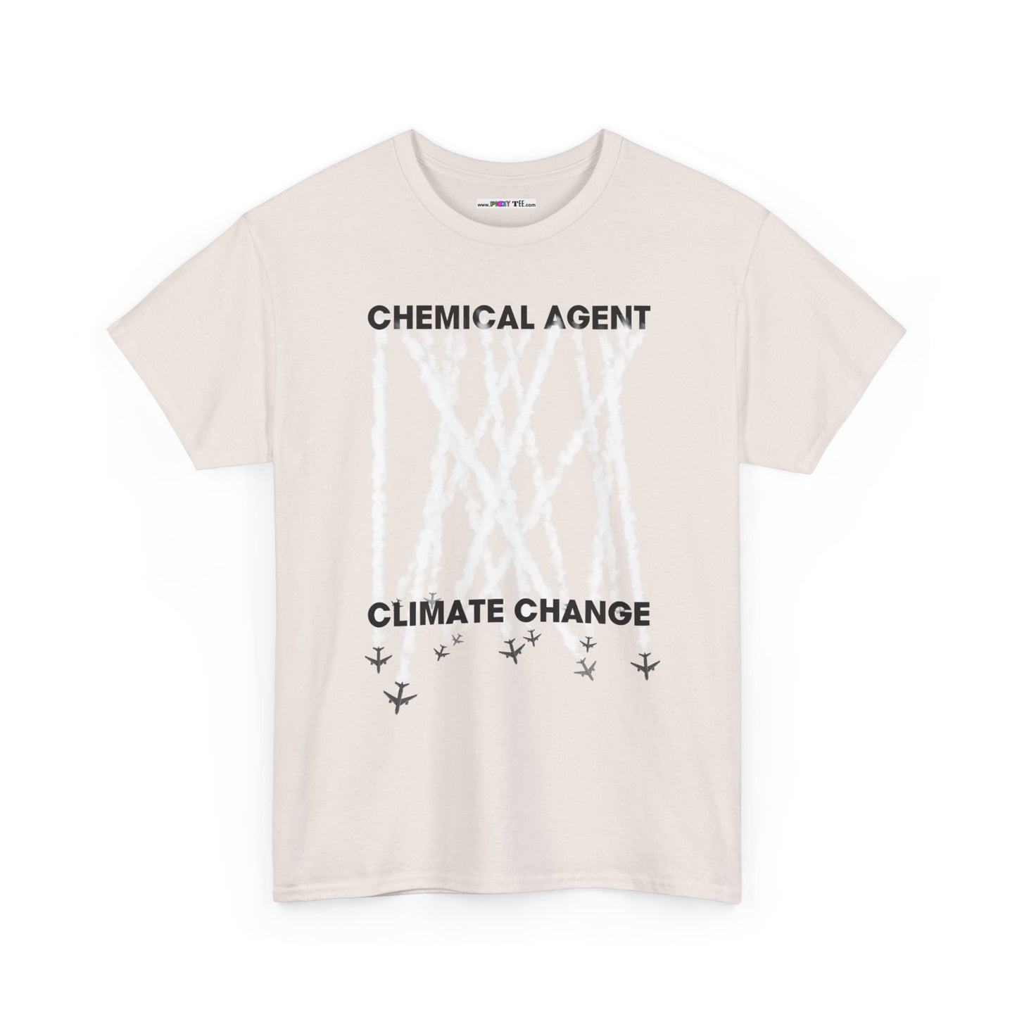 CHEMICAL AGENT/CLIMATE CHANGE Unisex Heavy Cotton Tee