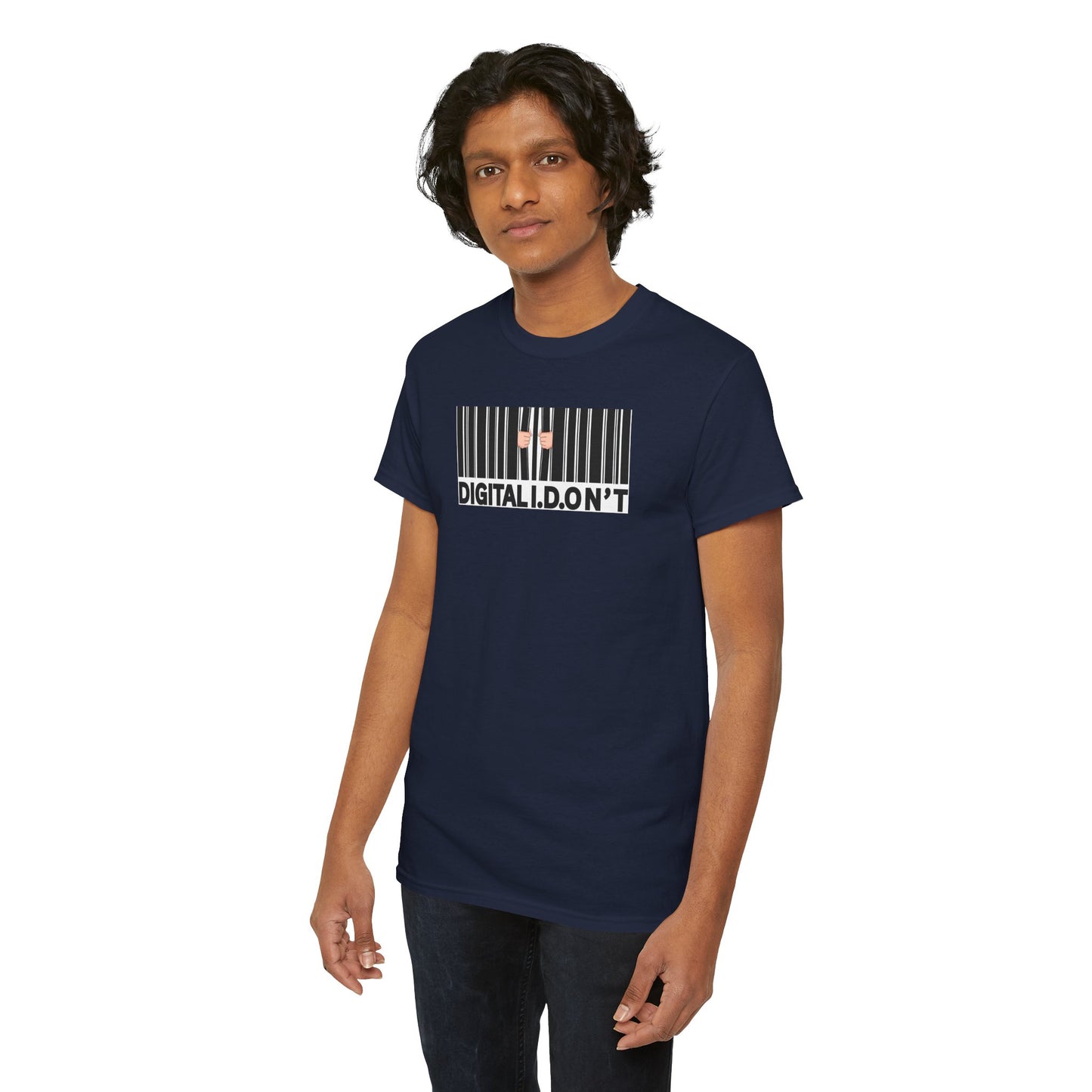 DIGITAL I.D.ON'T Unisex Heavy Cotton Tee