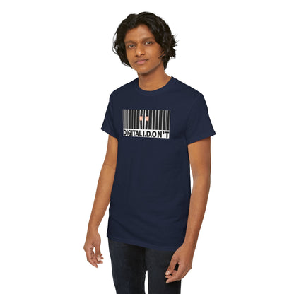 DIGITAL I.D.ON'T Unisex Heavy Cotton Tee
