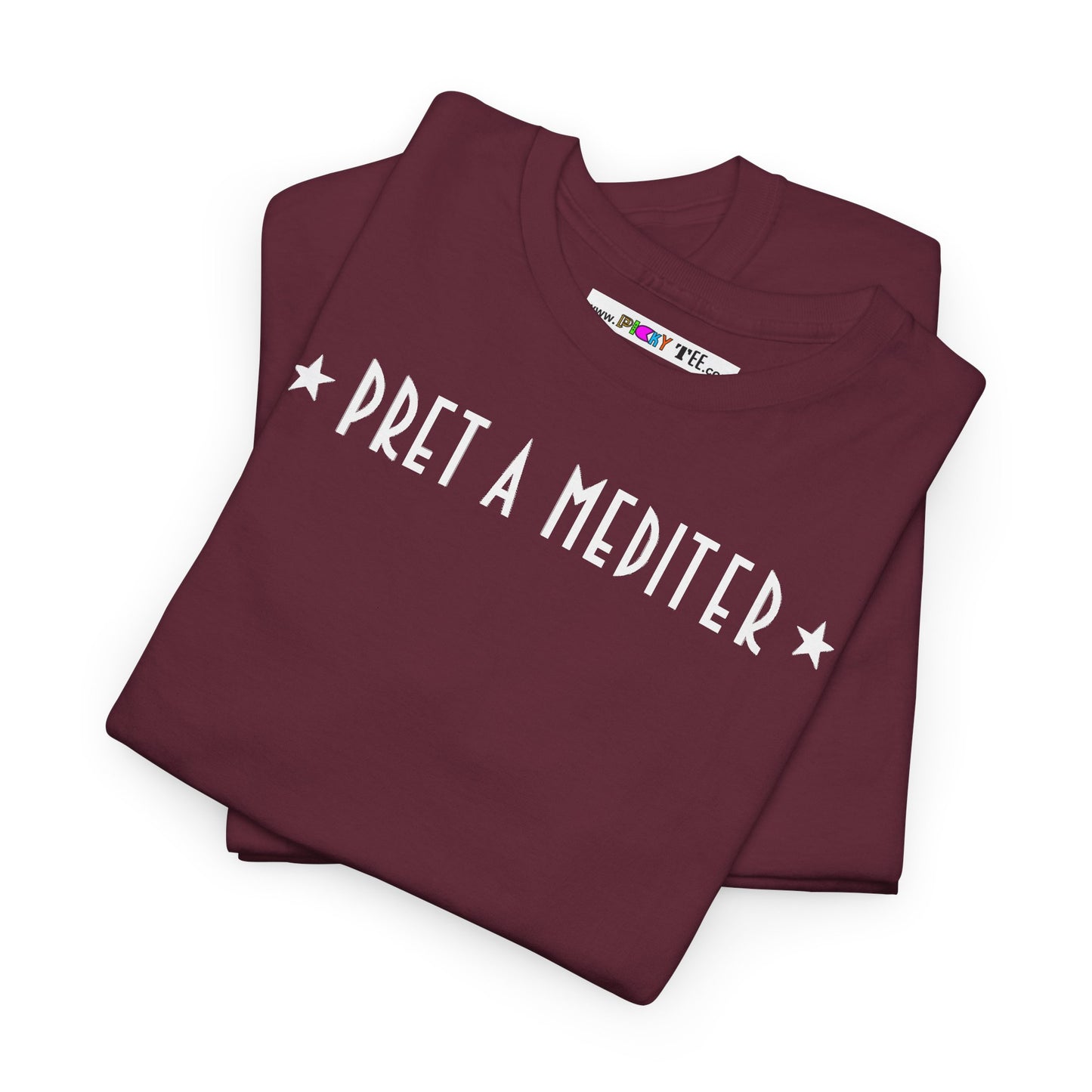 * PRET A MEDITER * Unisex Heavy Cotton Tee