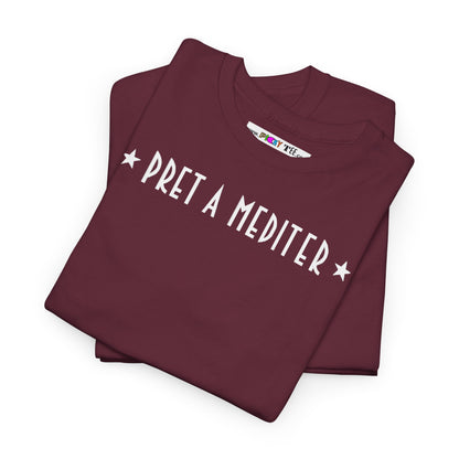 * PRET A MEDITER * Unisex Heavy Cotton Tee