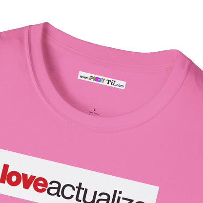 loveactualize Unisex Softstyle 100% Cotton T-Shirt