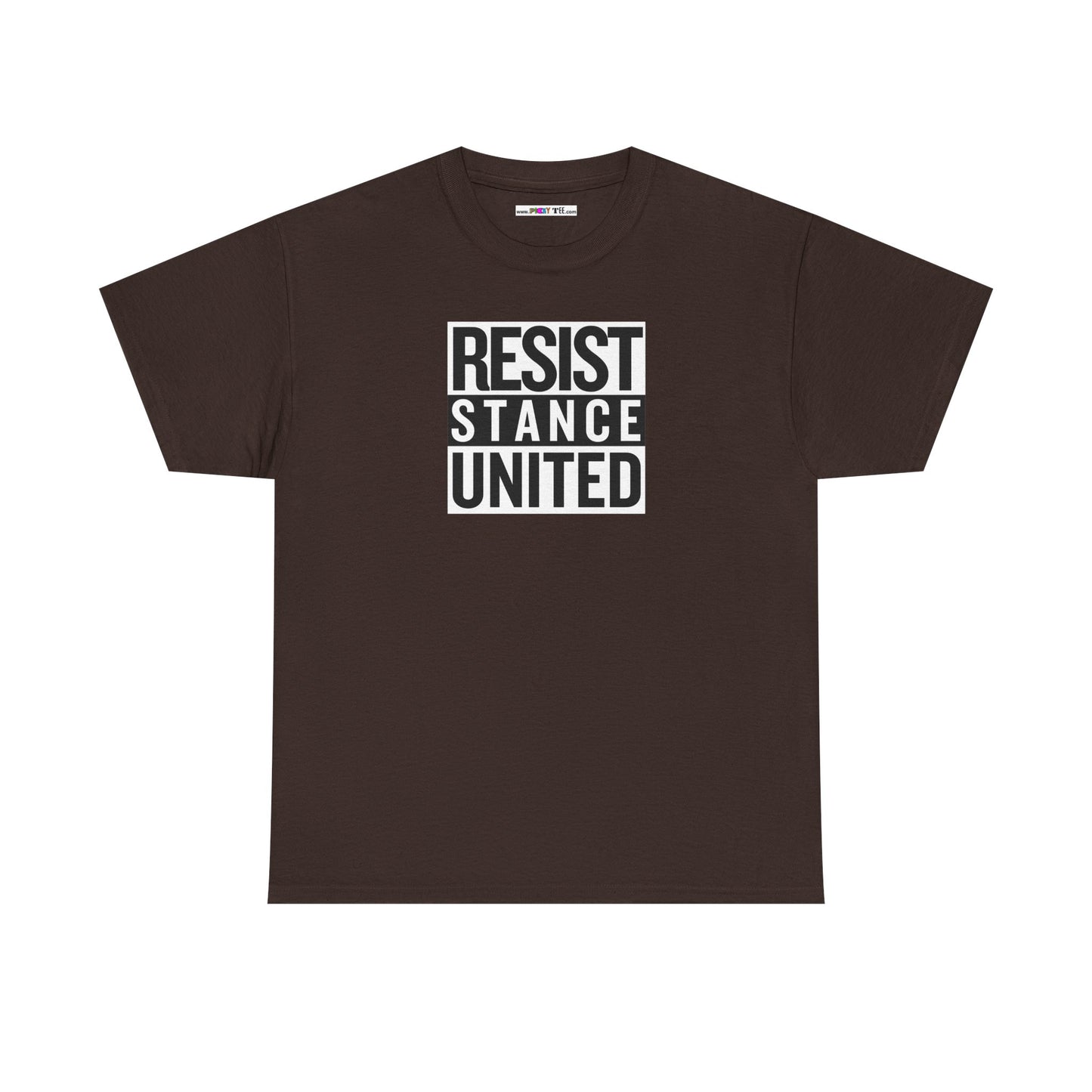 RESIST STANCE UNITED Unisex Heavy Cotton Tee