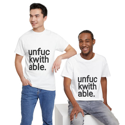 unfuc kwith able. Unisex Heavy Cotton Tee