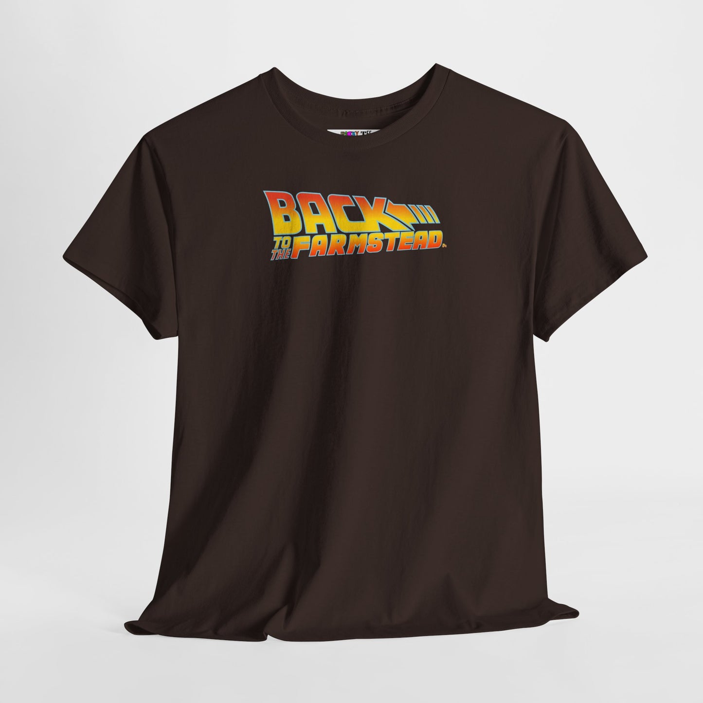 BACK TO THE FARMSTEAD Unisex Heavy Cotton Tee