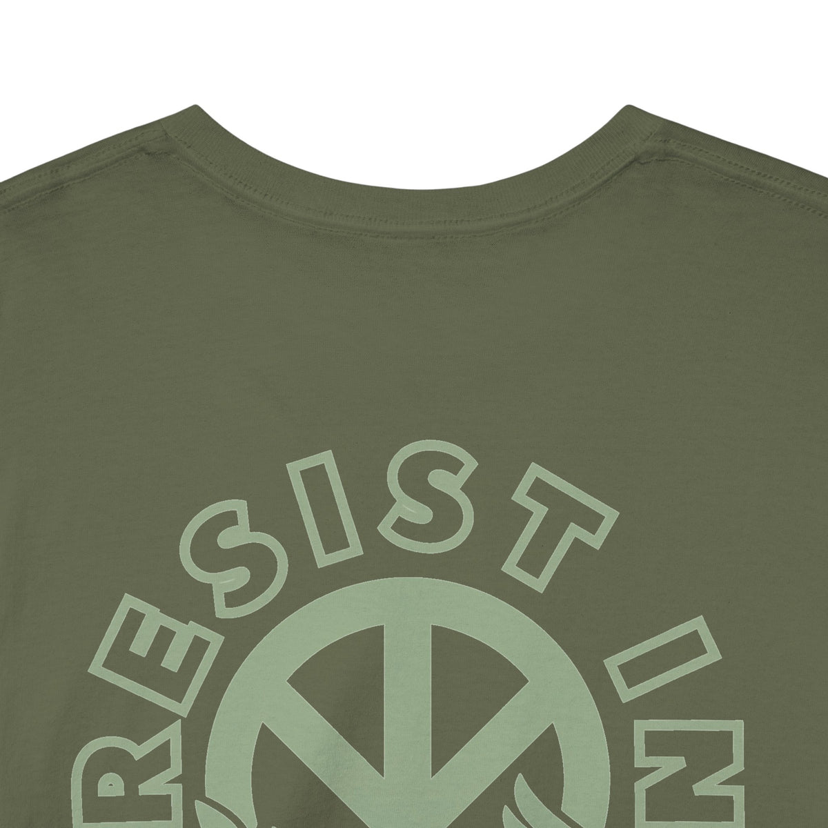 RESIST IN PEACE Unisex Heavy Cotton Tee