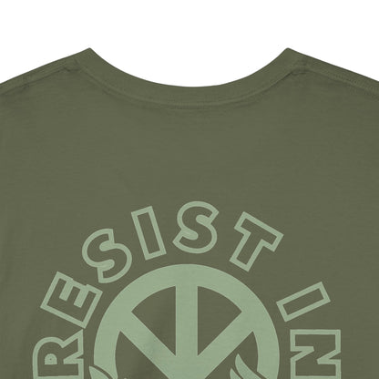RESIST IN PEACE Unisex Heavy Cotton Tee