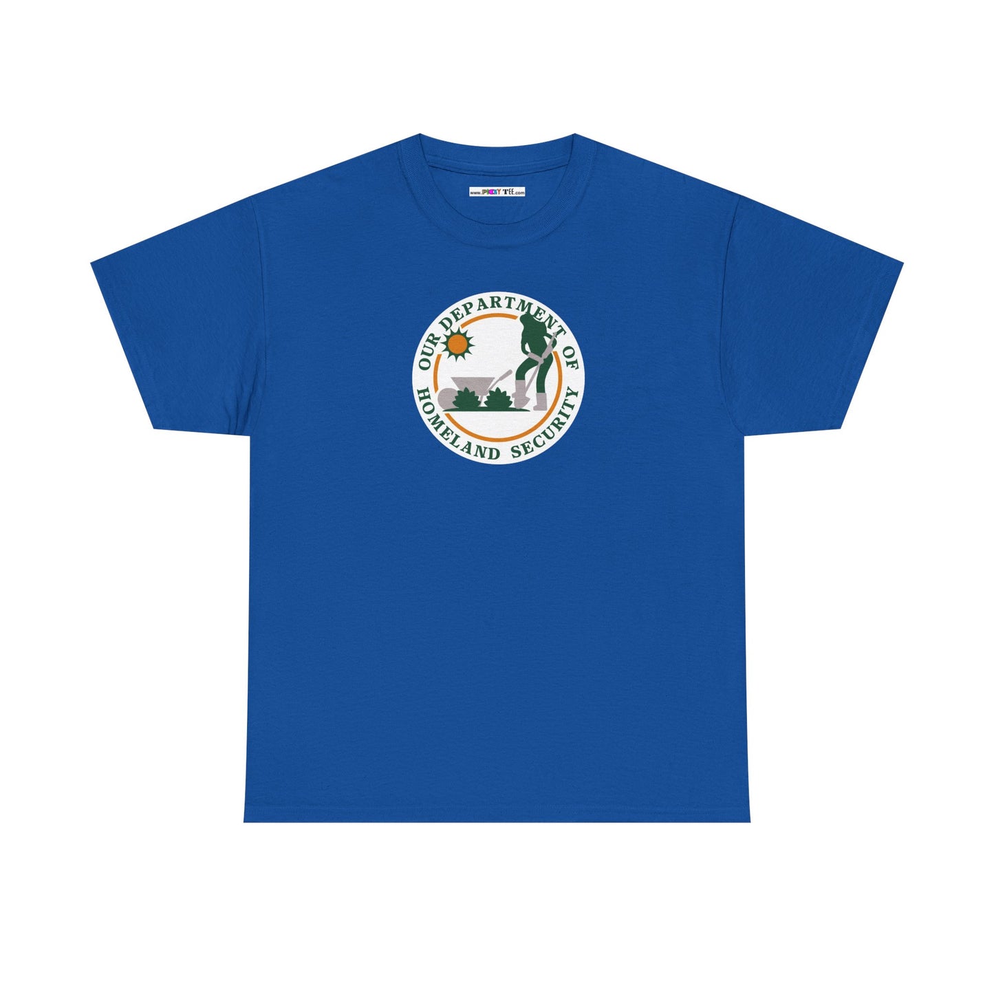 HOMELAND SECURITY (OUR DEPARTMENT OF) Unisex Heavy Cotton Tee