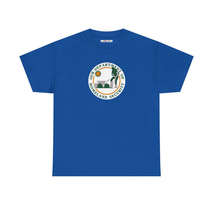 HOMELAND SECURITY (OUR DEPARTMENT OF) Unisex Heavy Cotton Tee