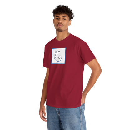 OUT OF OFFICE Unisex Heavy Cotton Tee