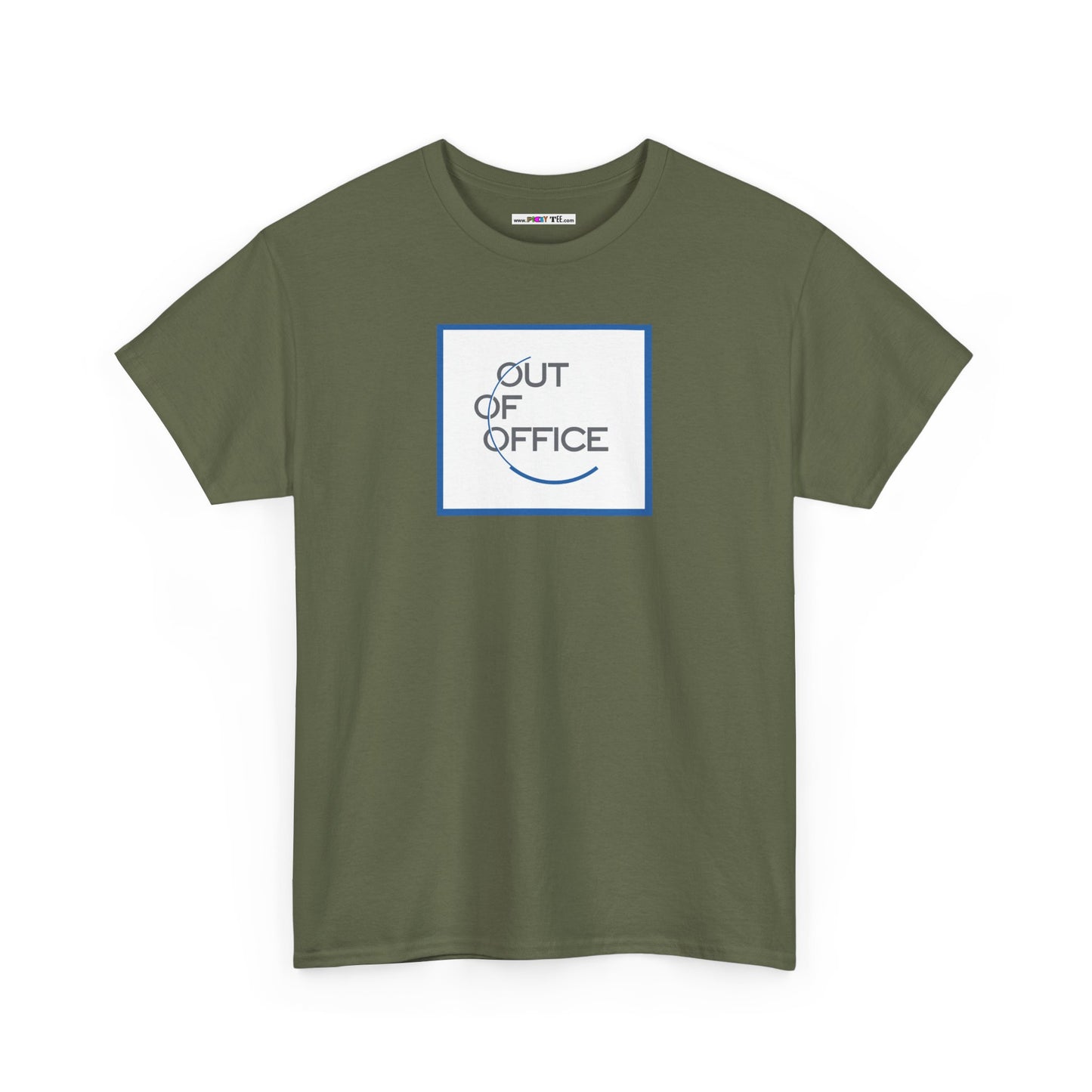 OUT OF OFFICE Unisex Heavy Cotton Tee