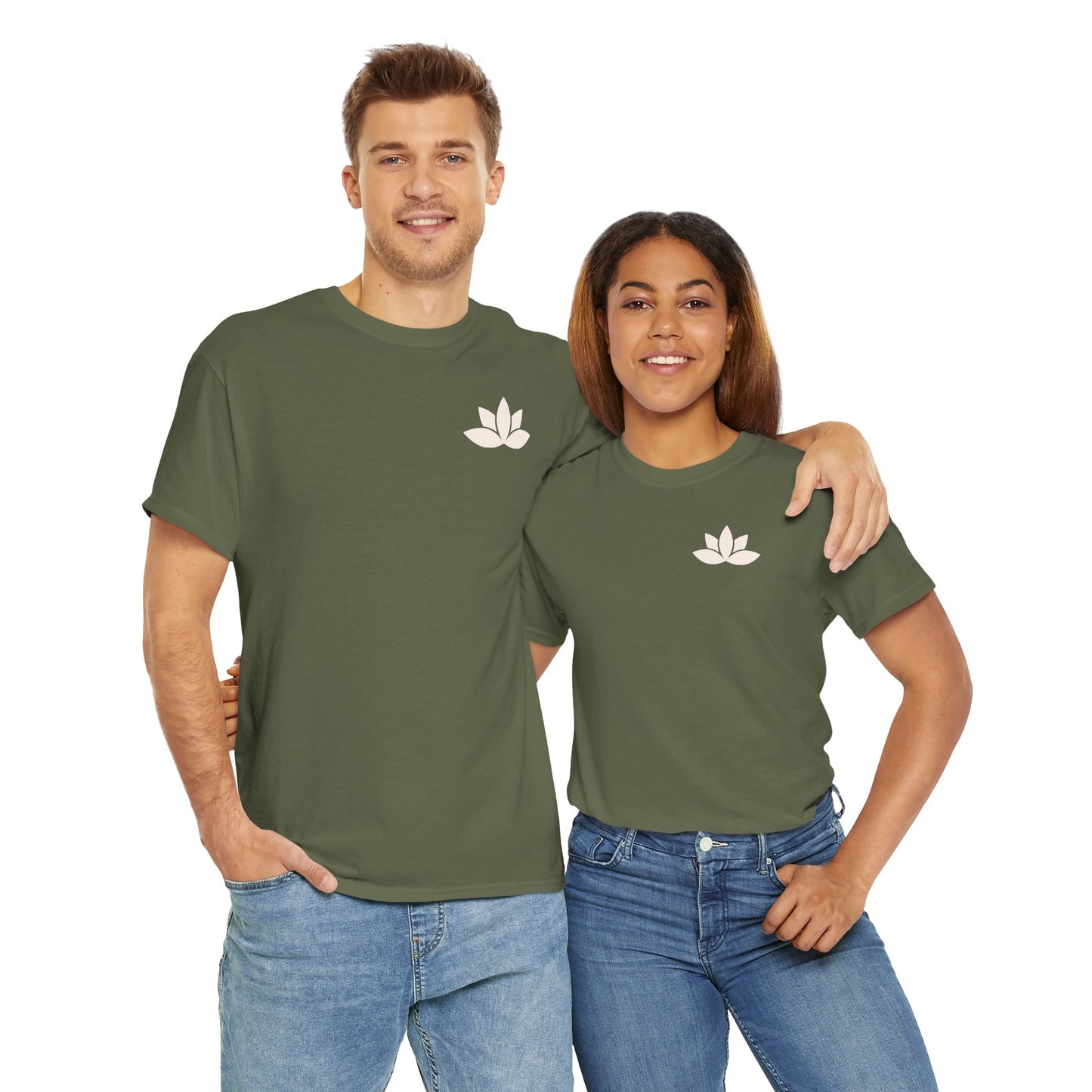 KEEP CALM THE FUCK DOWN Unisex Heavy Cotton Tee