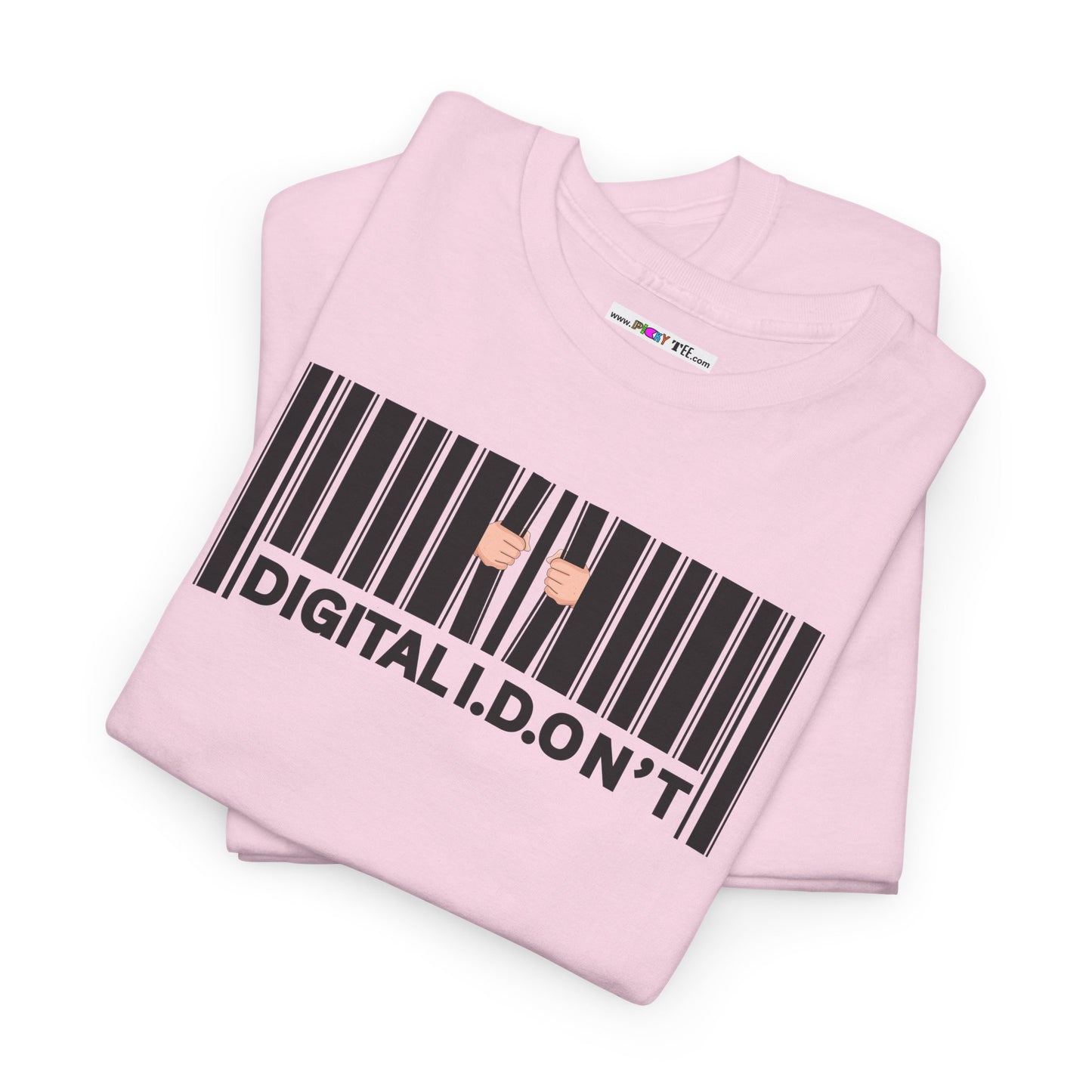 DIGITAL I.D.ON'T Unisex Heavy Cotton Tee