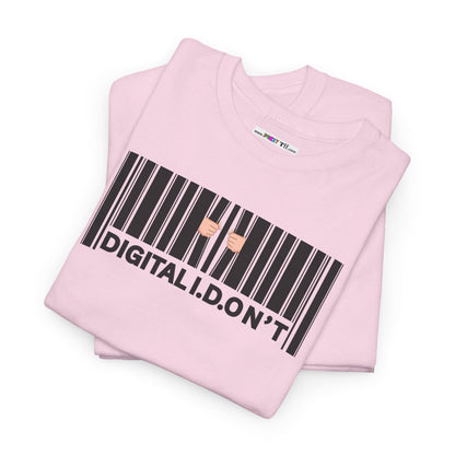 DIGITAL I.D.ON'T Unisex Heavy Cotton Tee
