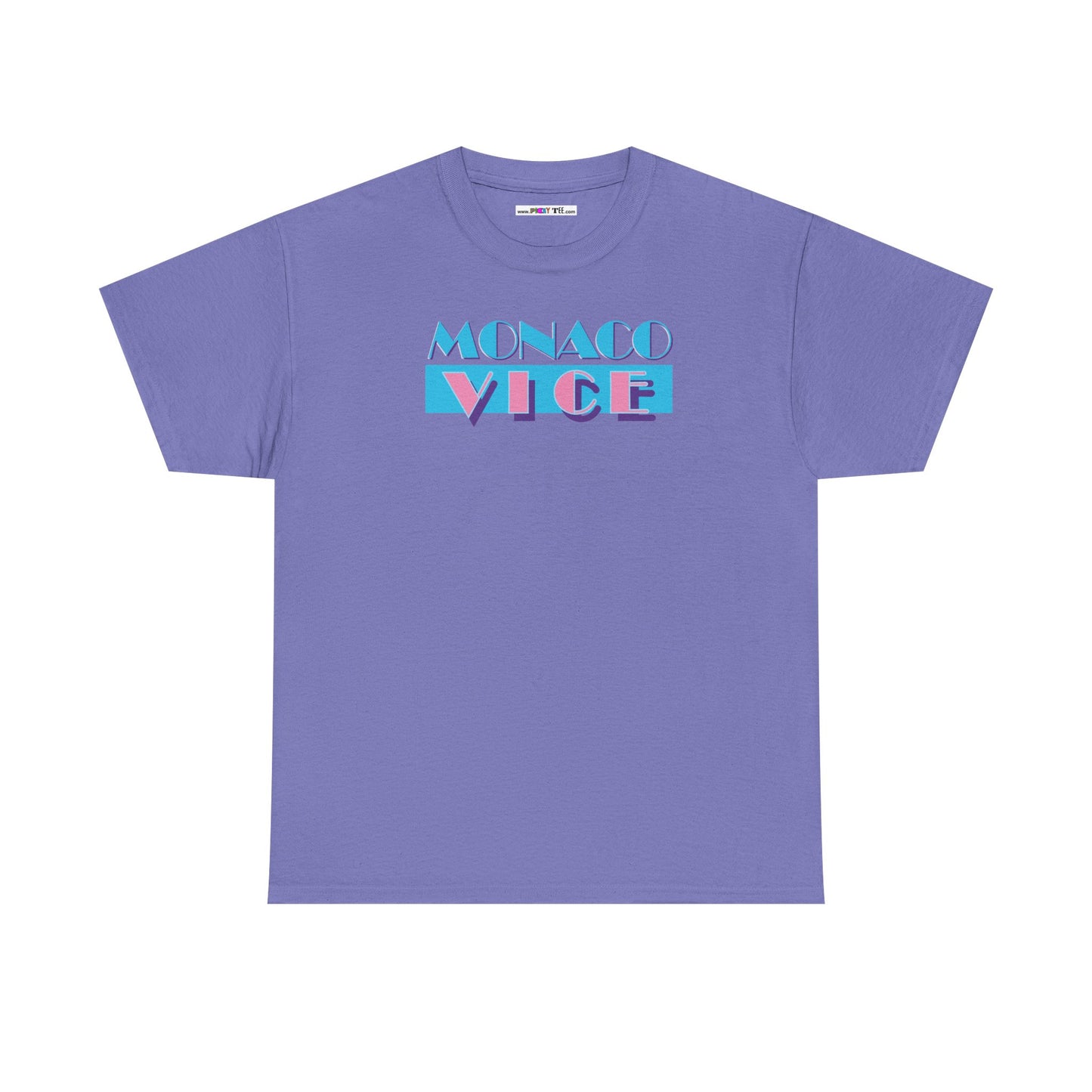 MONACO VICE Unisex Heavy Cotton Tee