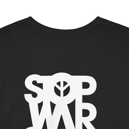 STOP WAR START PEACE Unisex Heavy Cotton Tee