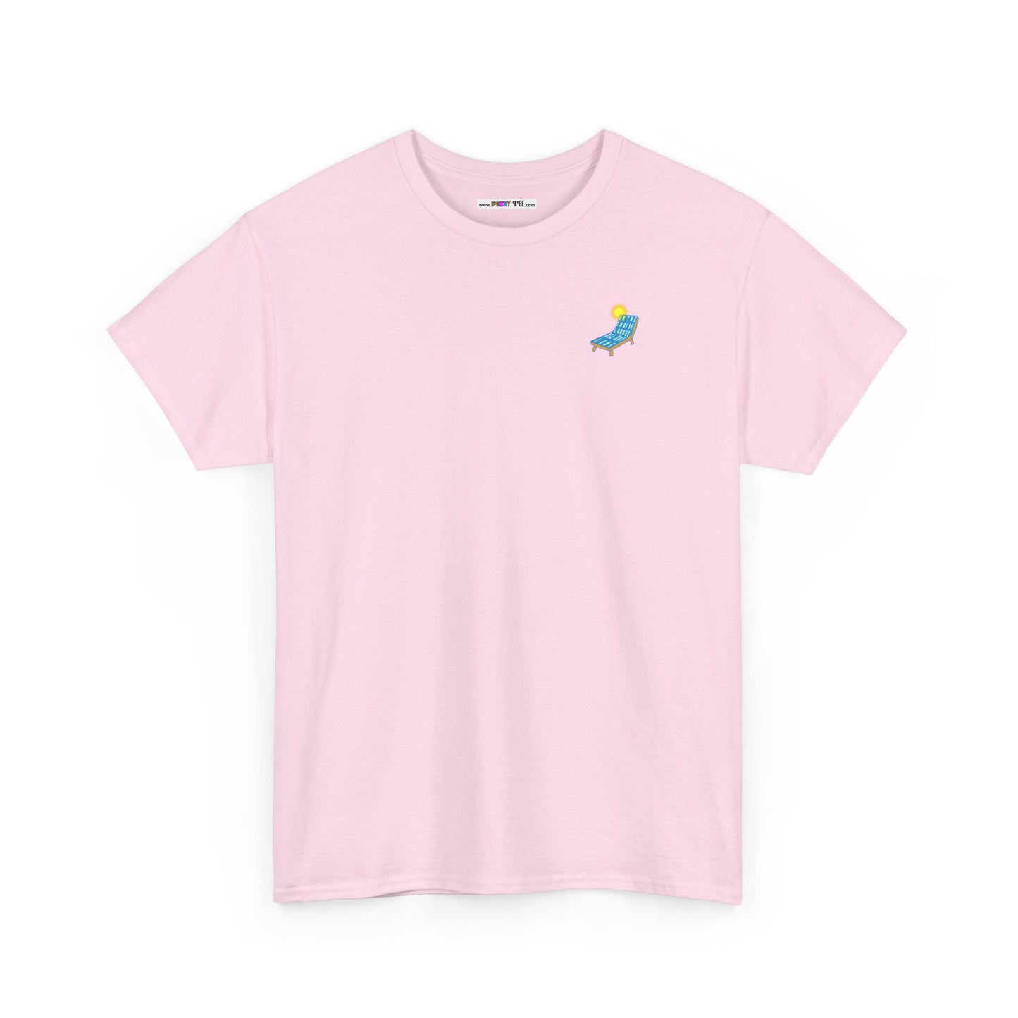 ON THE CHAISE LONGUE ALL DAY LONG Heavy Cotton Tee