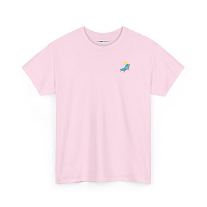 ON THE CHAISE LONGUE ALL DAY LONG Heavy Cotton Tee