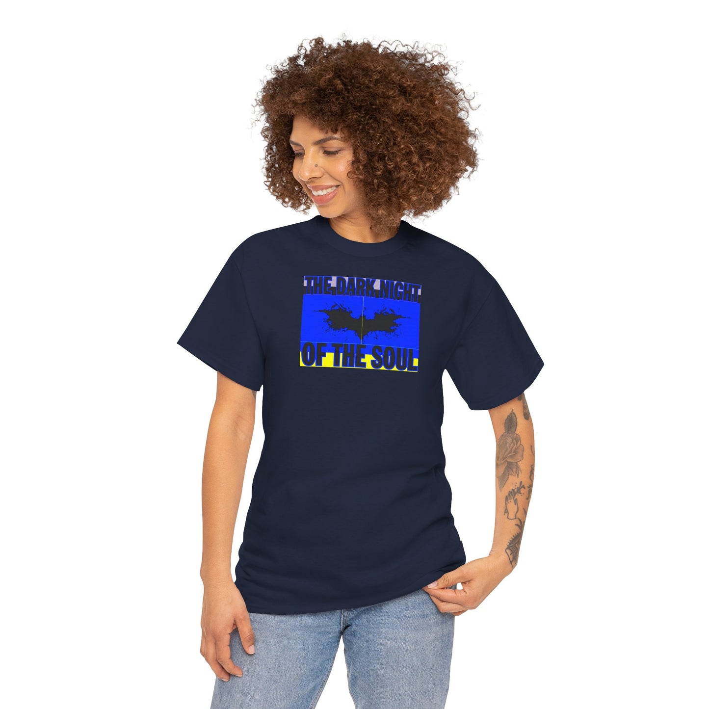 THE DARK NIGHT OF THE SOUL Unisex Heavy Cotton Tee