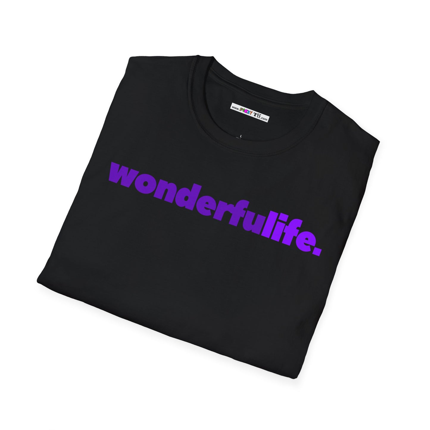 wonderfuLIFE. Unisex Softstyle 100% Cotton T-Shirt