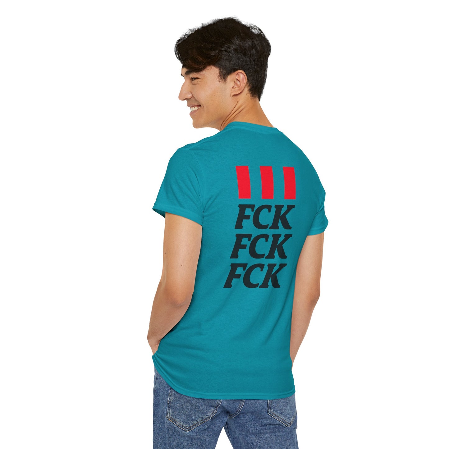 FCK FCK FCK Unisex Heavy Cotton Tee