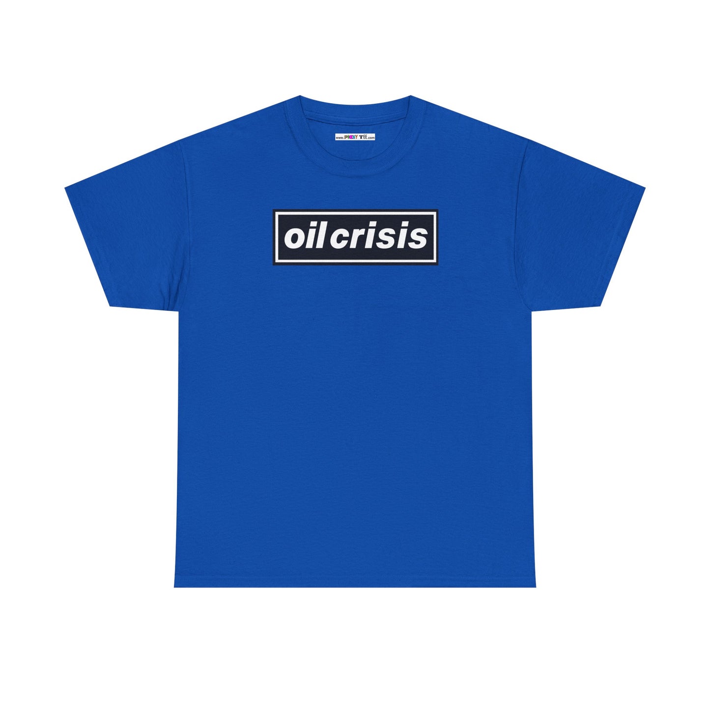 oil crisis/Foil THE crisis Unisex Heavy Cotton Tee