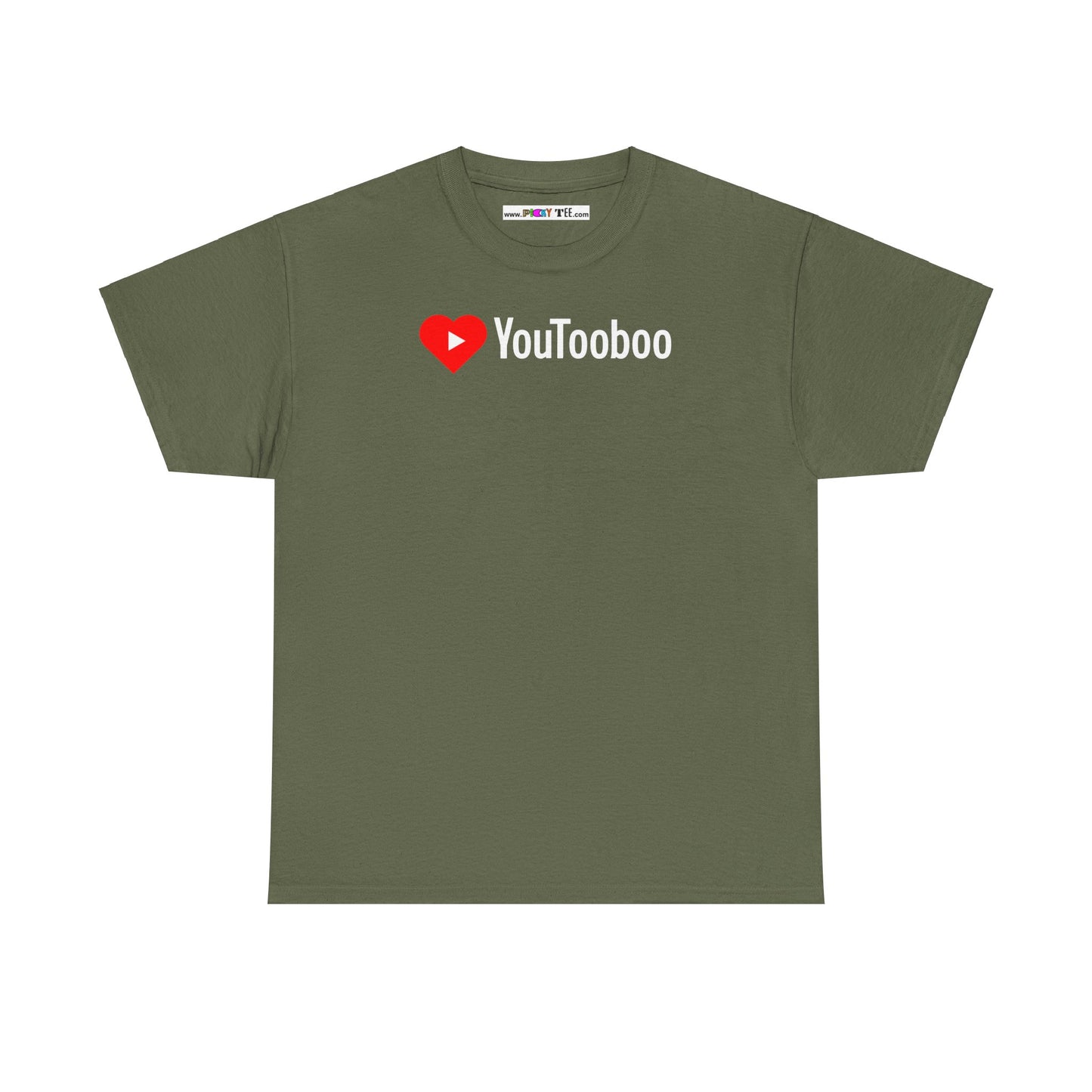 HEART Youtooboo Unisex Heavy Cotton Tee